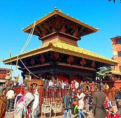 Manakamana Temple in Gorkha, Nepal