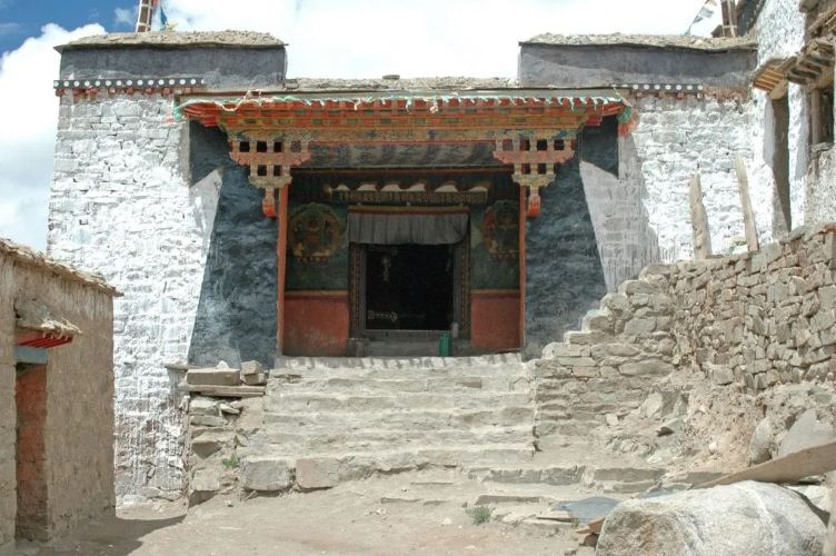 Interior view of temple near Mount Kailash on yatra route