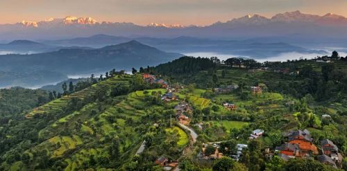 Traditional cultural village in Bandipur, Nepal